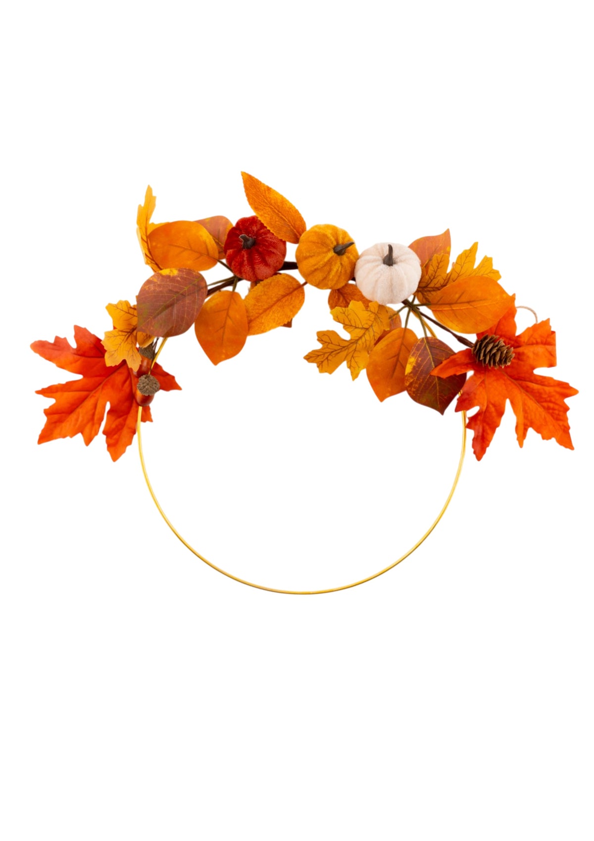 Autumn Pumpkin Wreath