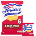 Roysters T-Bone Steak Bubbled Chips, 21g (Pack of 6)