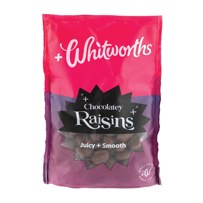 Whitworths Chocolatey Raisins, 115g