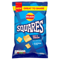 Walkers Squares Salt & Vinegar 104g