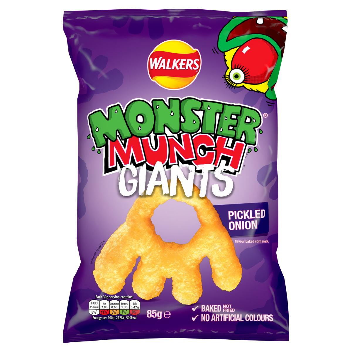 Monster Munch Giants Pickled Onion 85g