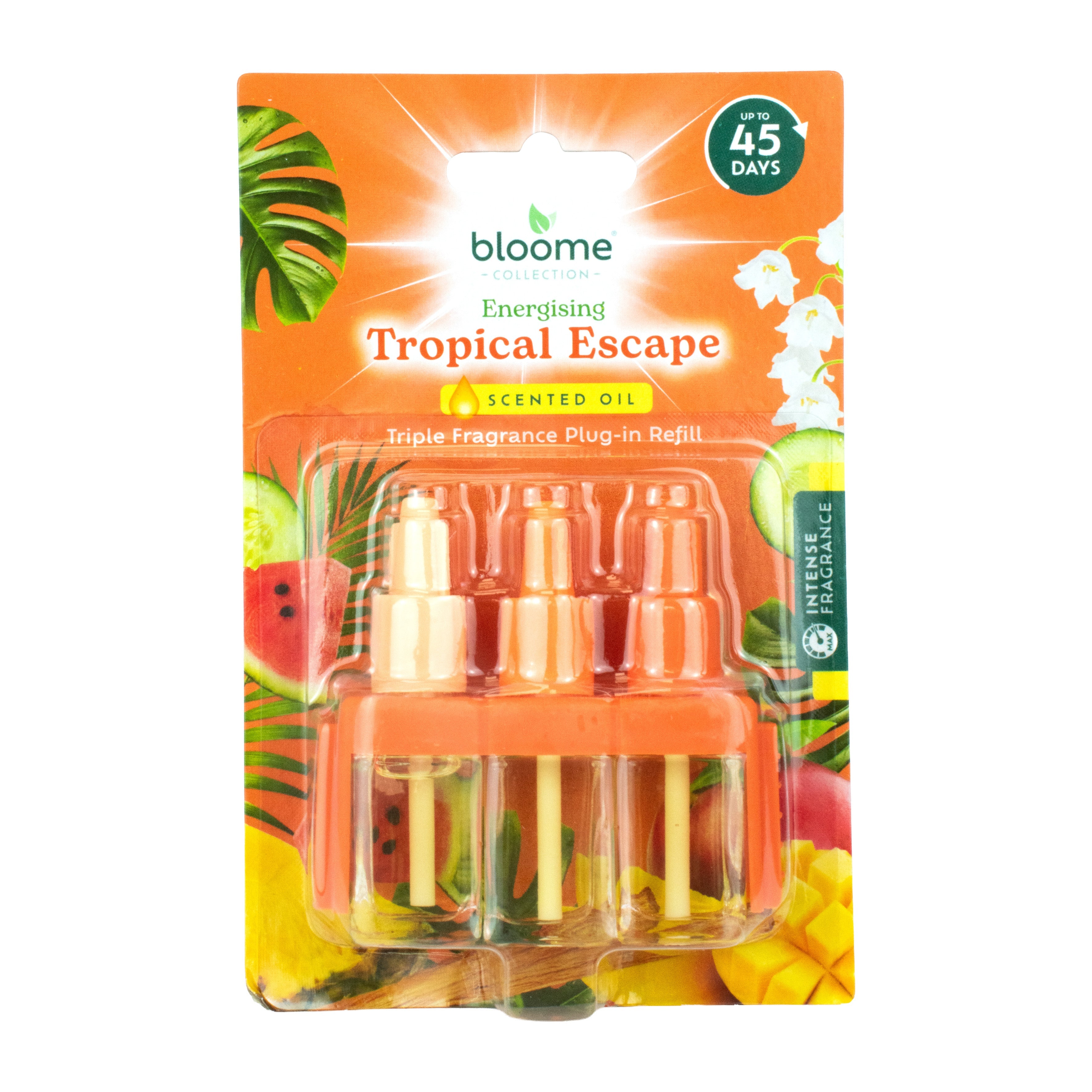 Bloome Collection Tropical Escape Triple Fragrance Plug-in Refill