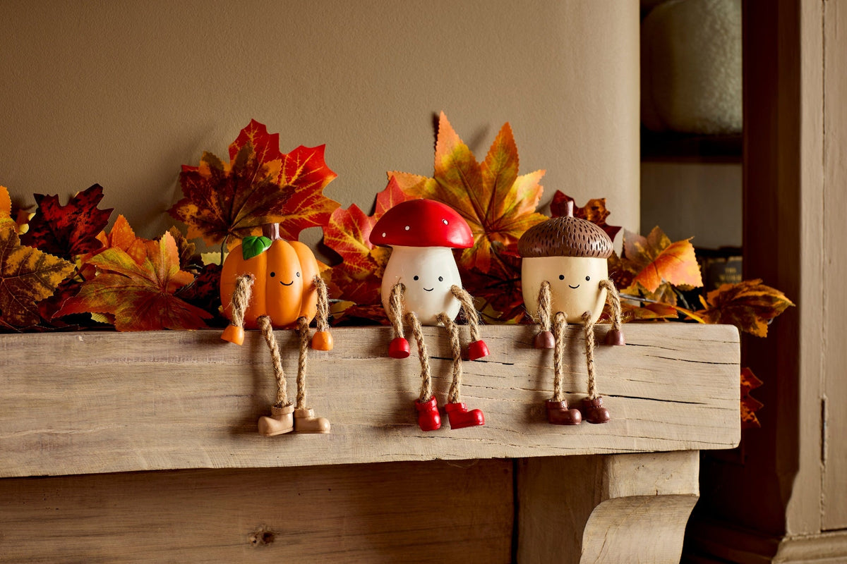Autumn Hanging Character Decorations 3 Assorted