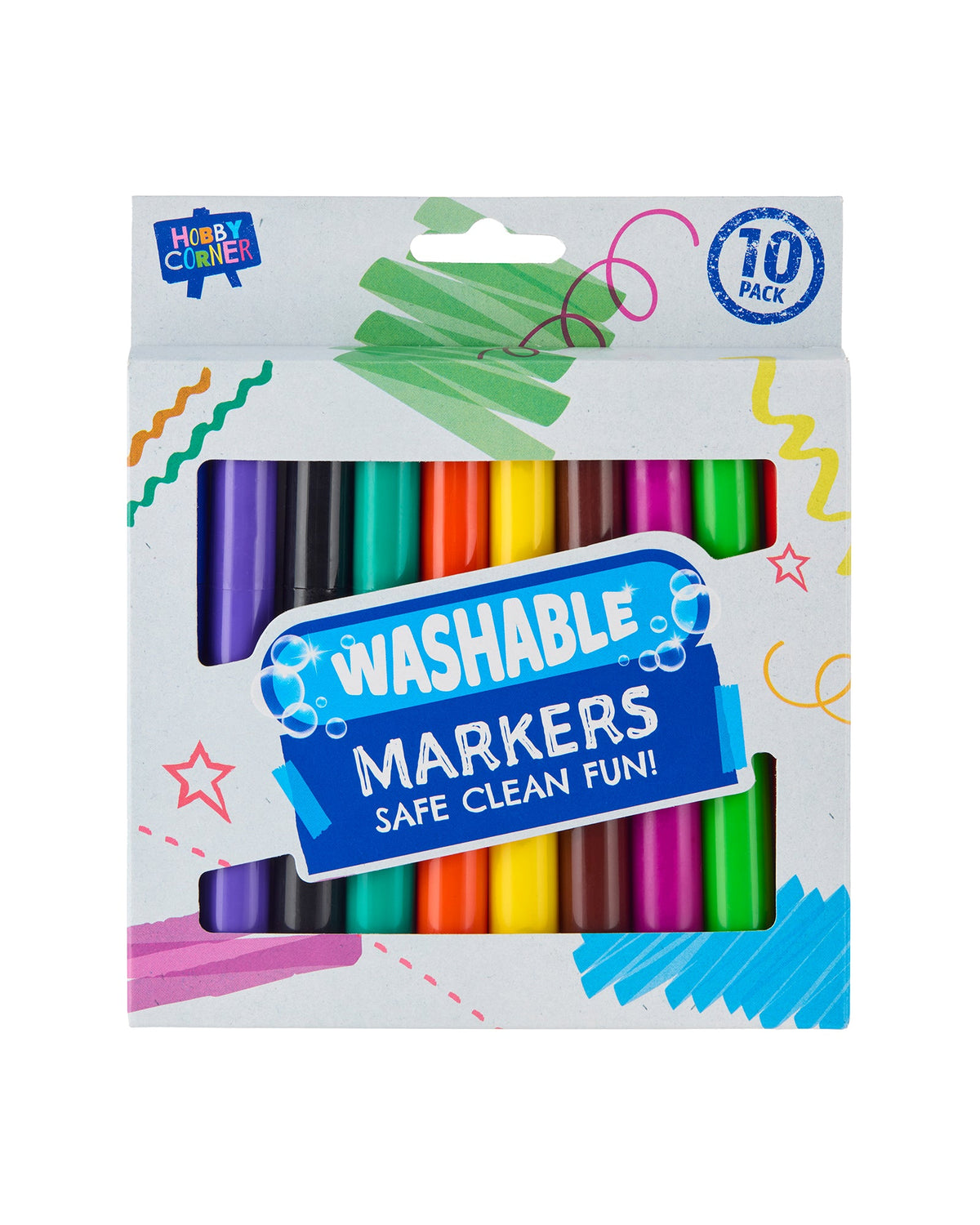 Permanent Jumbo Markers 10 Pack