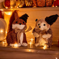 Woodland Character Decoration – Fox & Hedgehog Assorted