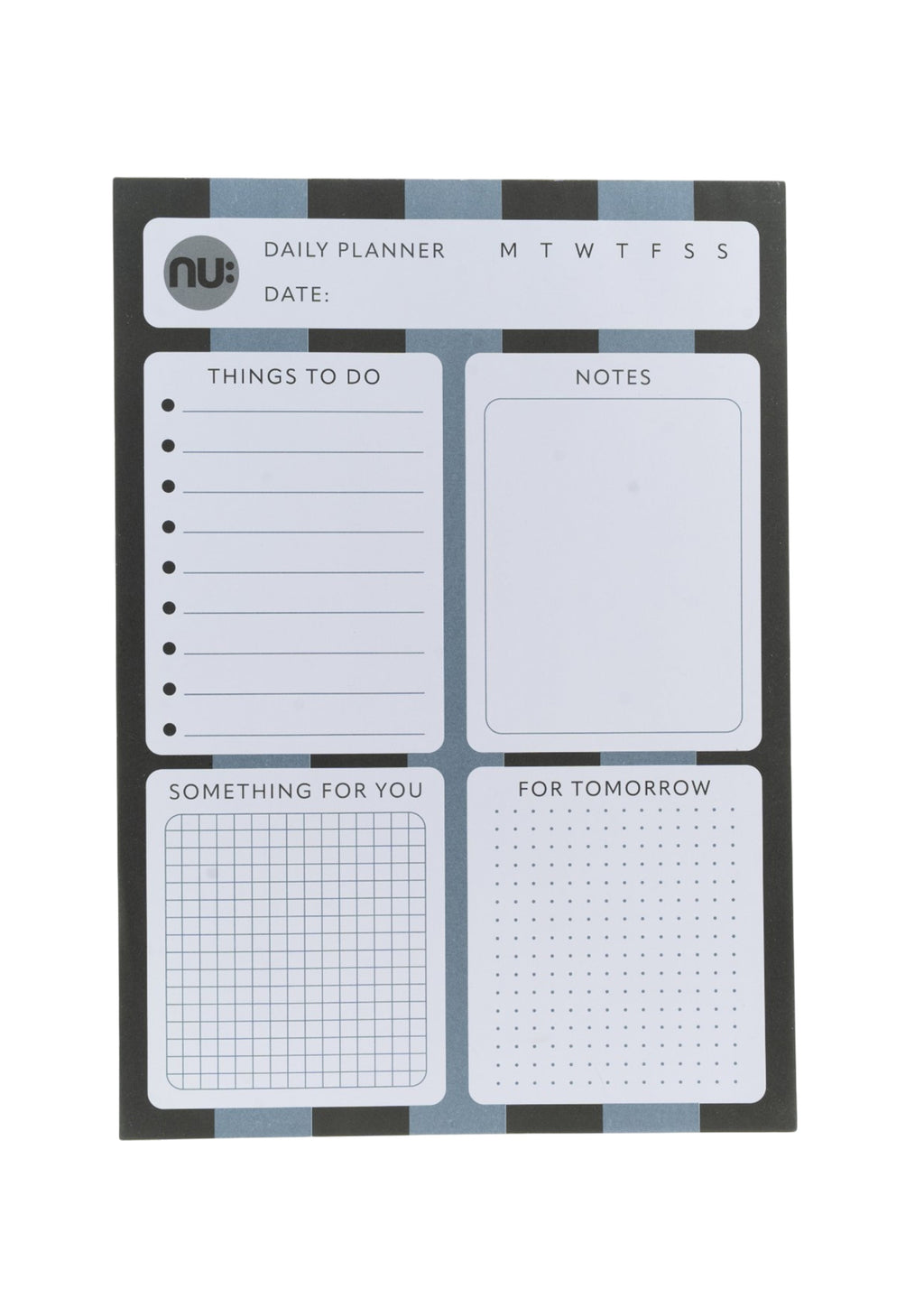 A4 NU: Striped Daily Planner, product image 2