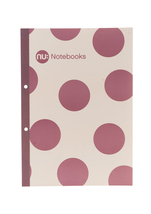A5 NU: Polka Dot Notebook